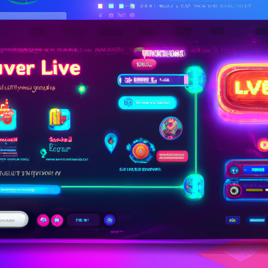 modular level editor UI with HUD elements